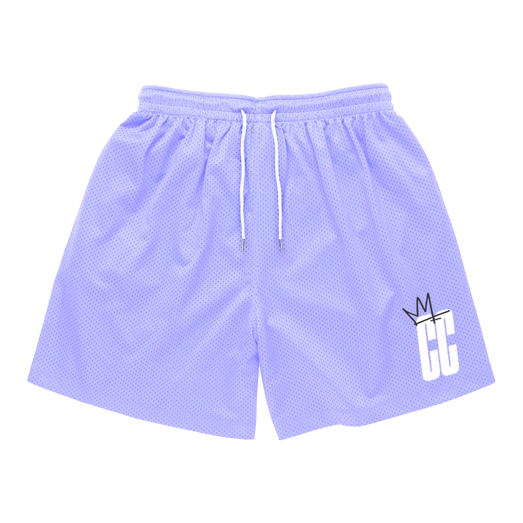 Market CTM Monogram Mesh Shorts (Purple)